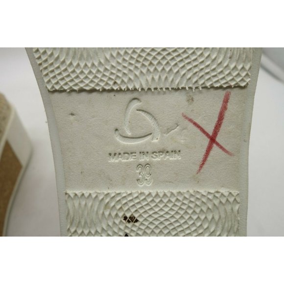 Kanna Multi-Color Slide Platform Wedge Espadrille Sandals Shoes Women's 39 / 9 - Picture 3 of 10